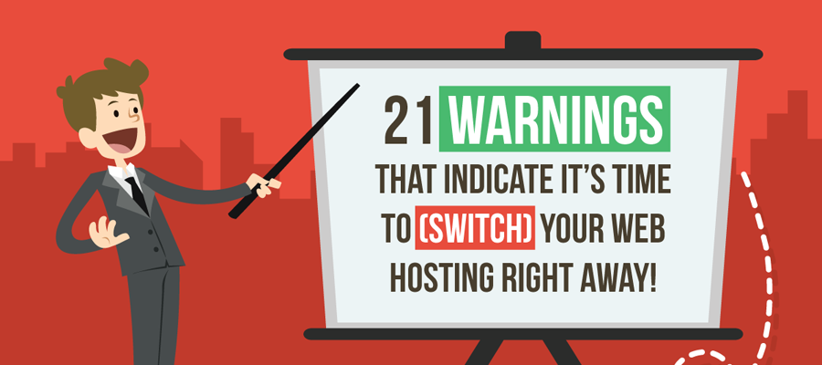 Signs To Look Out For When Selecting a Web Host [Infographic]