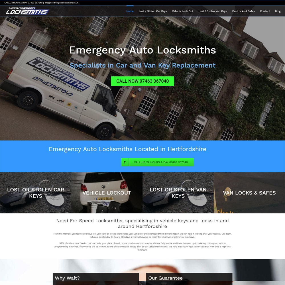 Need For Speed Locksmiths