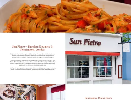 San Pietro Restaurant, London