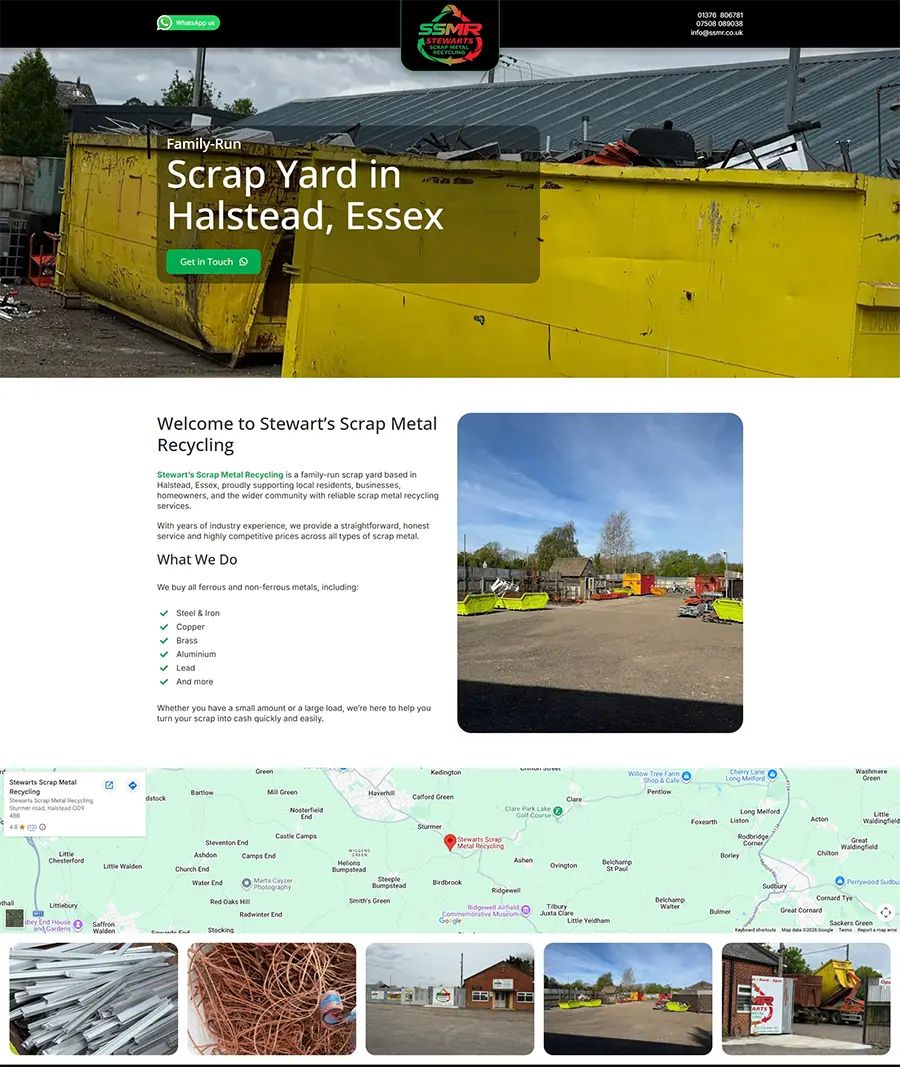 Stewart’s Scrap Metal Recycling